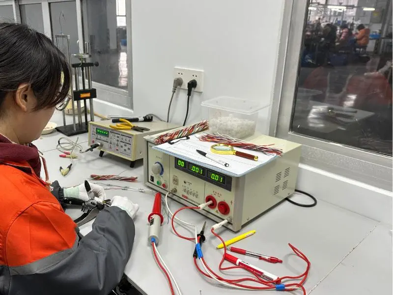 Mintel connector testing lab