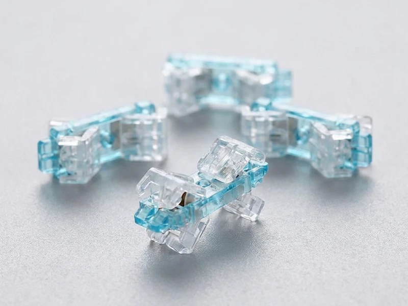 101E four-wire inline and tap telecom drop wire connectors