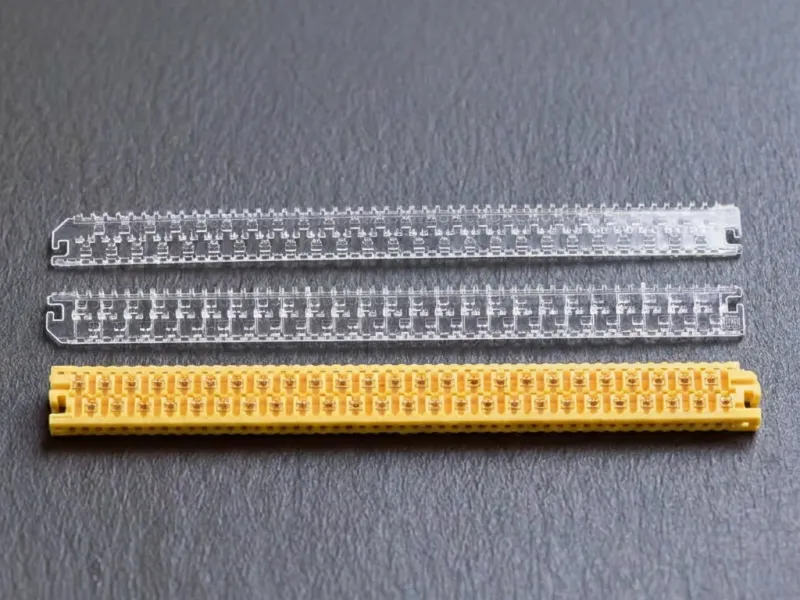 Super Mini 25-pair telecom splicing module internal components